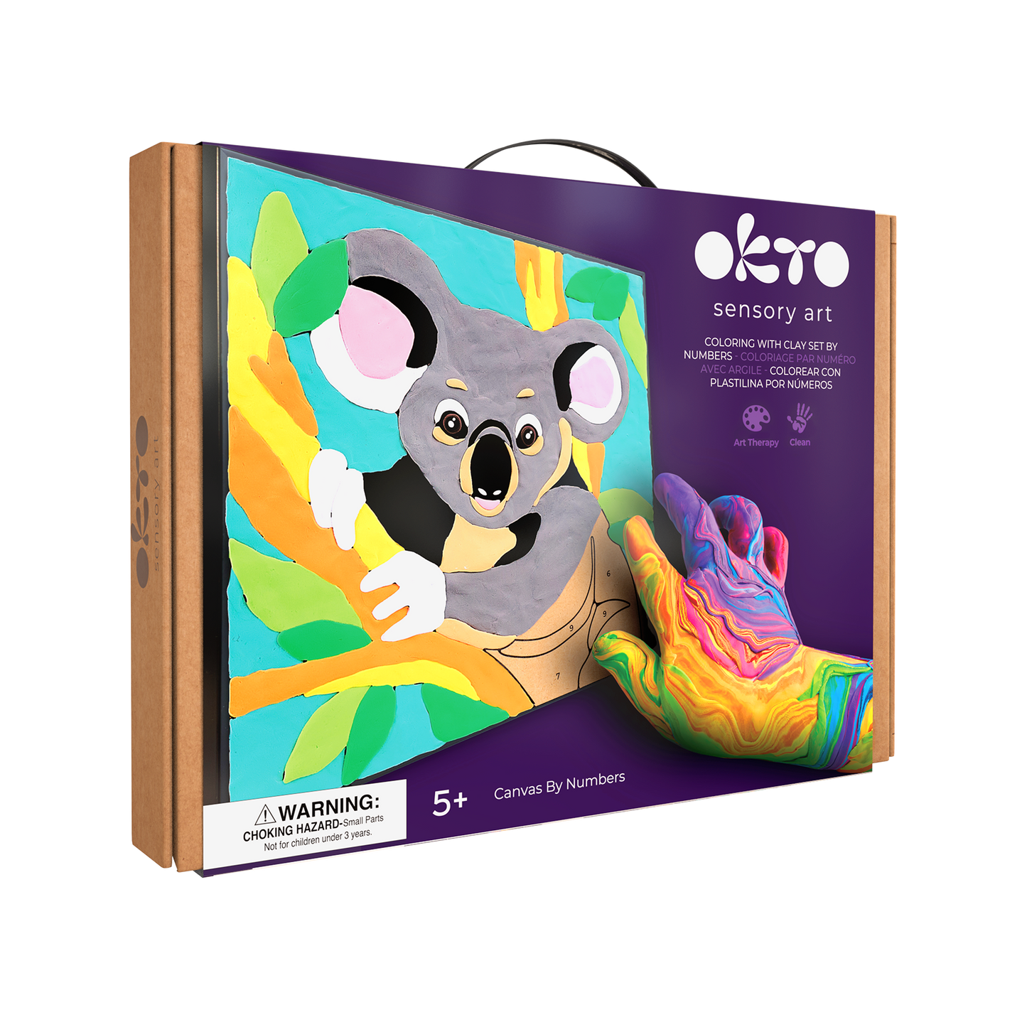 OKTO Clay by Numbers — Koala