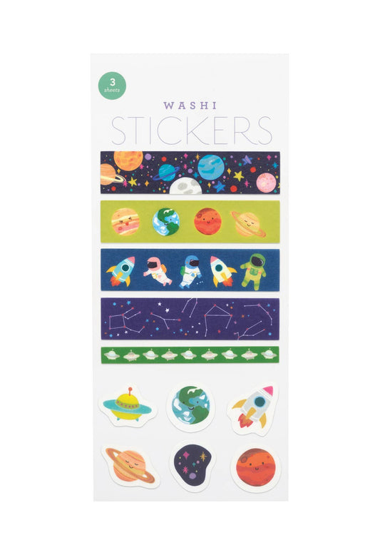 Planets Washi Stickers