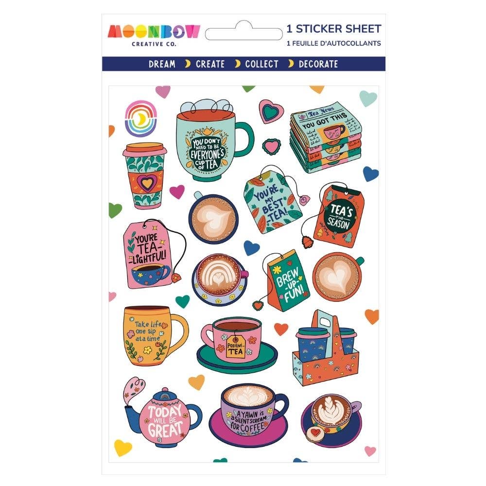 Best Tea Glossy Sticker Sheet