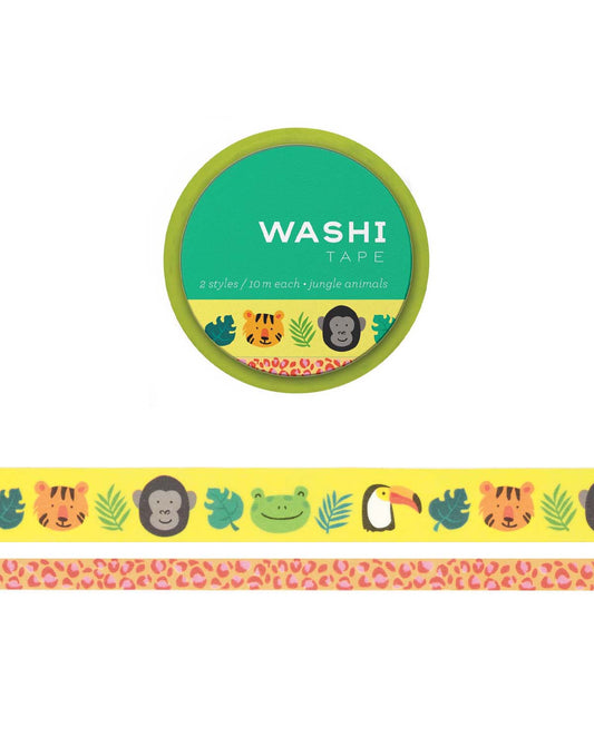 Jungle Animals Set of 2 Washi Tape