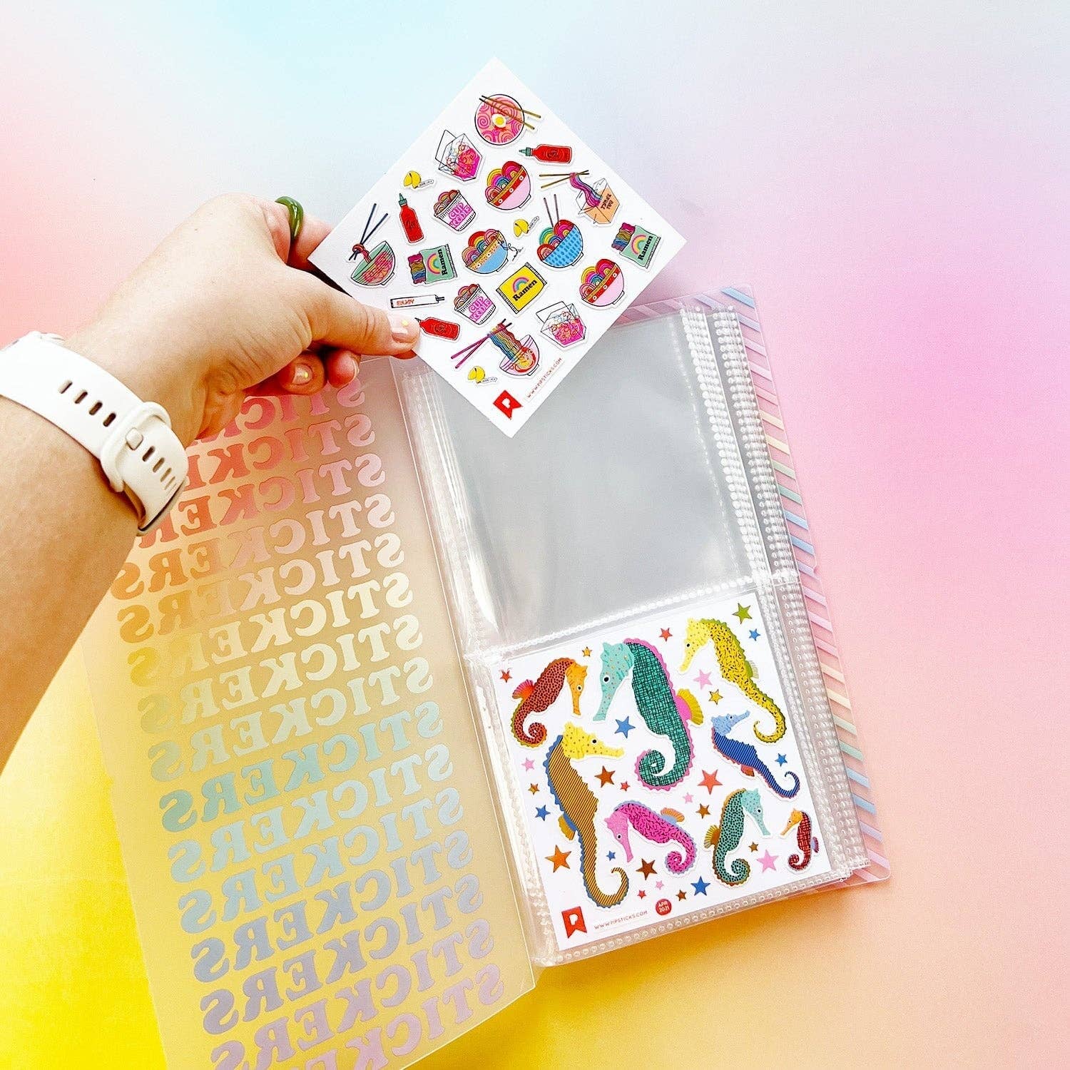 Sticker Storage