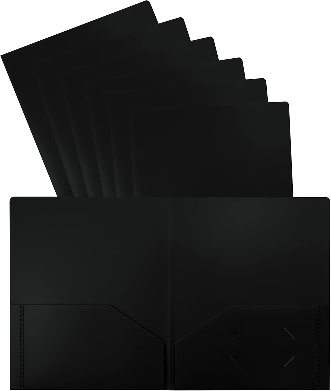 Poly 2-Pocket Folder: Assorted Colors