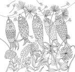 Zen Garden Artist's Coloring Book