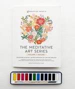 Meditative Painting Art Book: Simple Prompts + Journal Reflections