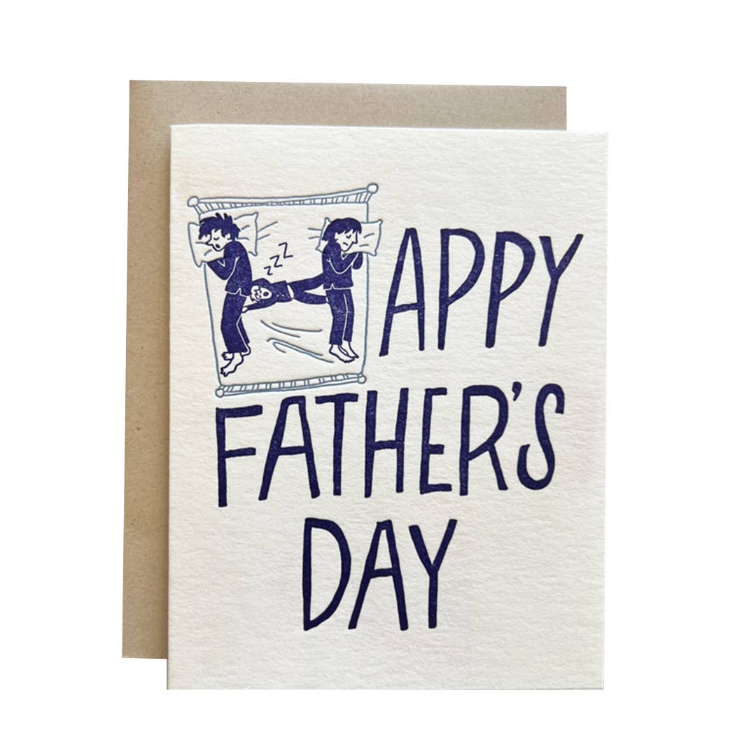 Some Day You Will Sleep Again, Happy Father's Day Card