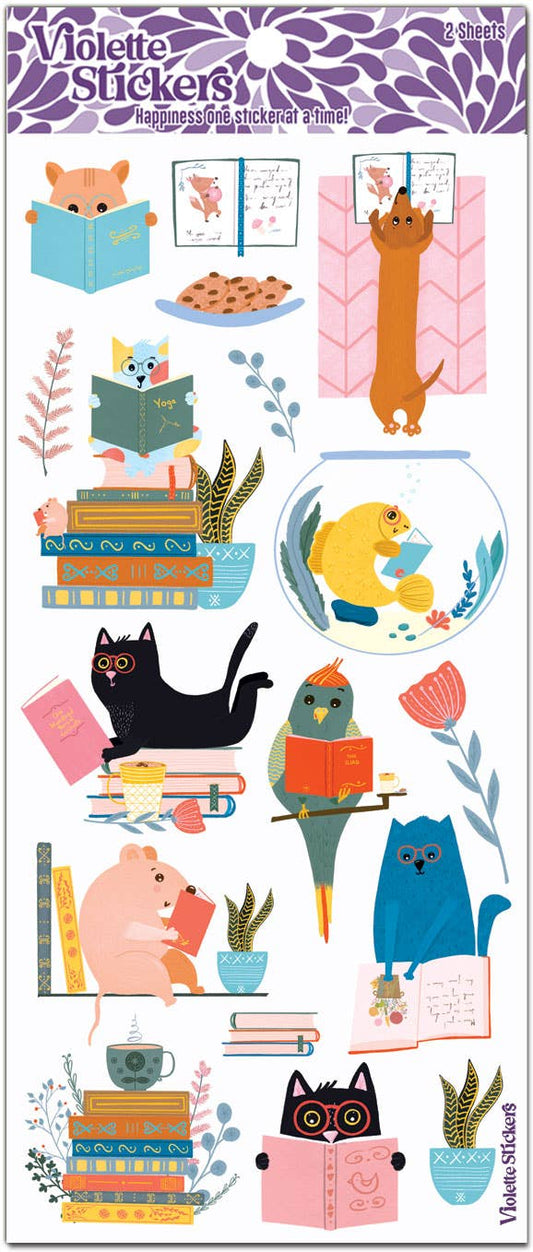 Reading Pet Stickers