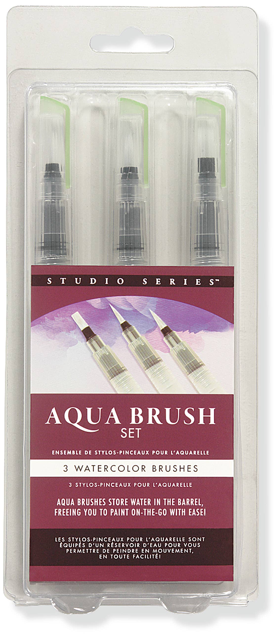 Aqua Brushes (Set of 3)