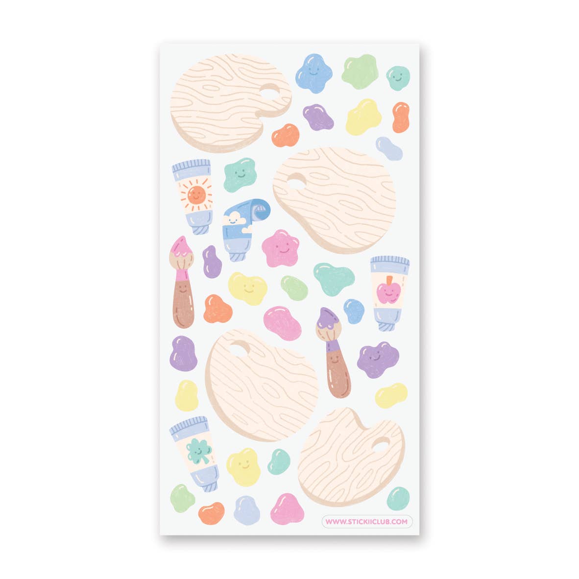 Let’s Paint! Sticker Sheet