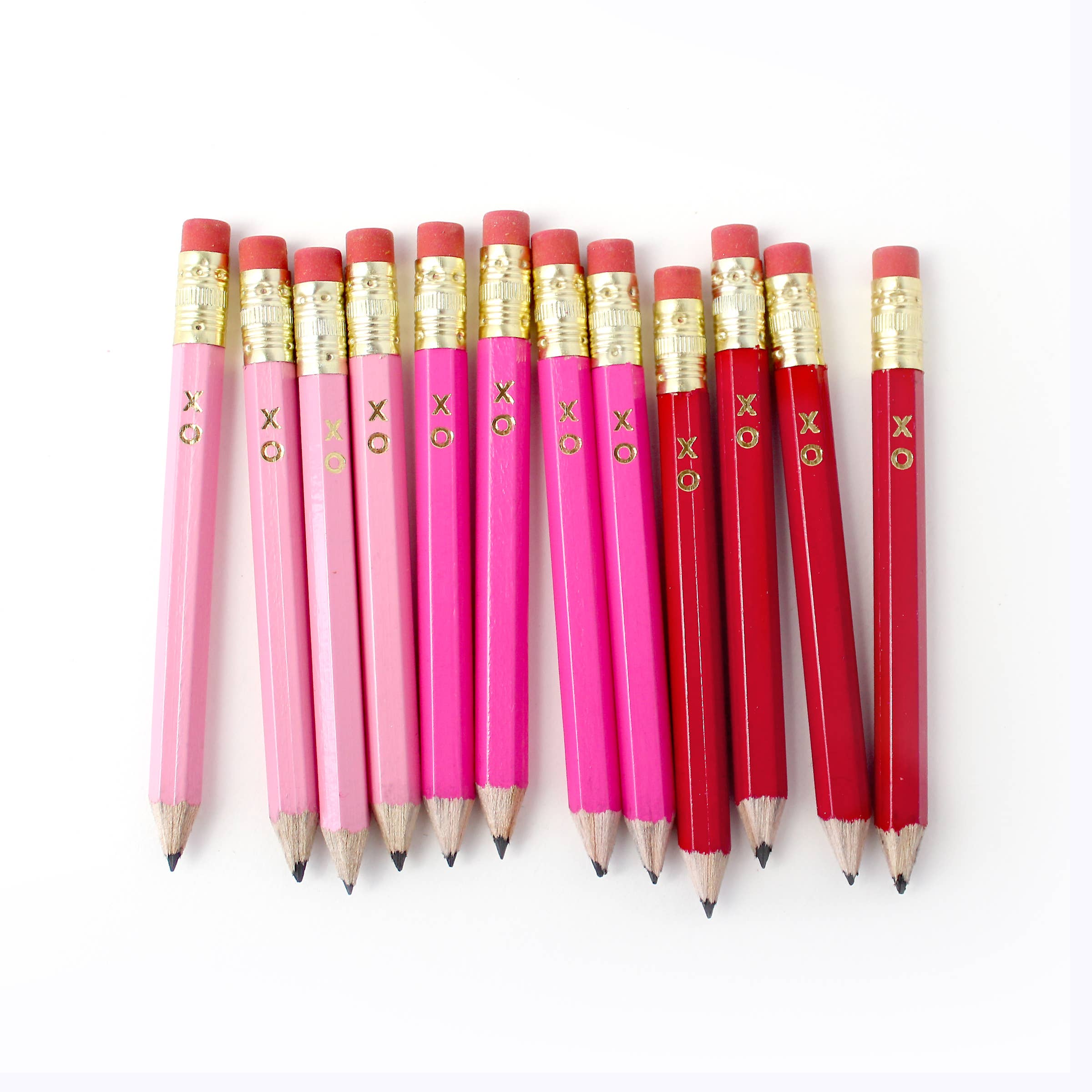 Mini Pencils - Hugs and Kisses
