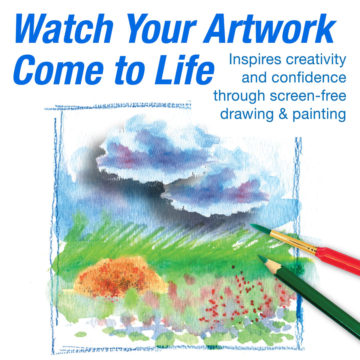 Step by Step Watercolor Pencil Art Beginner's Guide