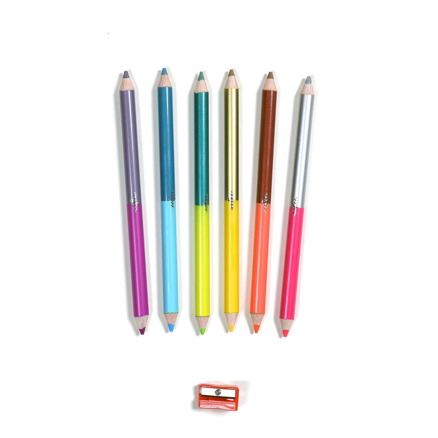 Rainforest 6 Jumbo Double-Sided Special Pencils