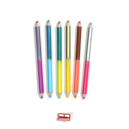 Rainforest 6 Jumbo Double-Sided Special Pencils