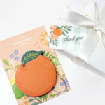 Orange sticky notes