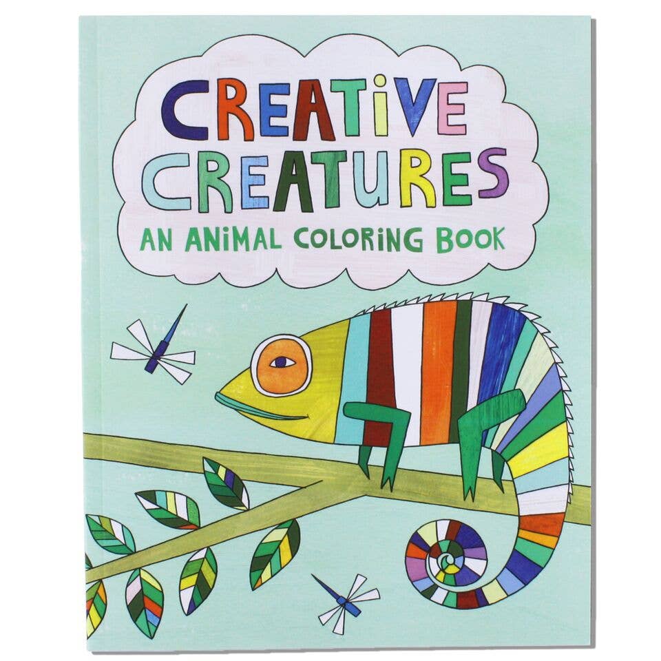 Creative Creatures - Animal Coloring Book