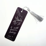 'I Will Dream Today' paper bookmark