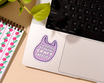 I'd Rather Buying Craft Supplies Vinyl Sticker