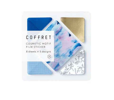 Coffret Square Horizon Blue Stickers