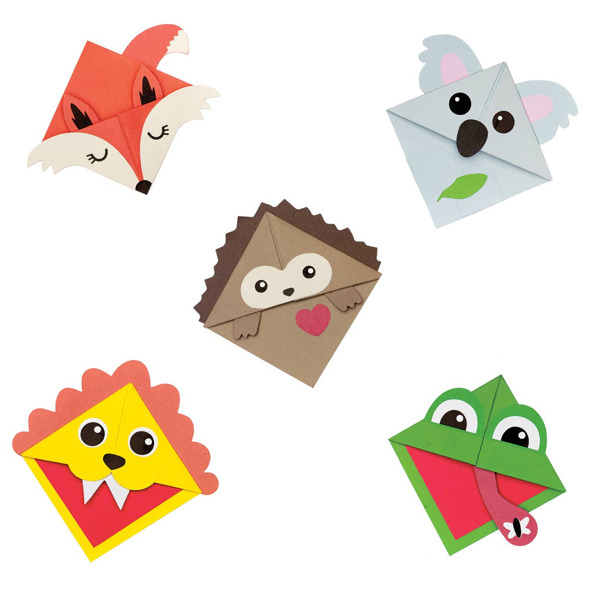 Corner Creature Bookmarks Mini Kit for Kids
