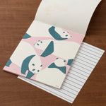 Midori Kimagure Letter Pad - Pandas