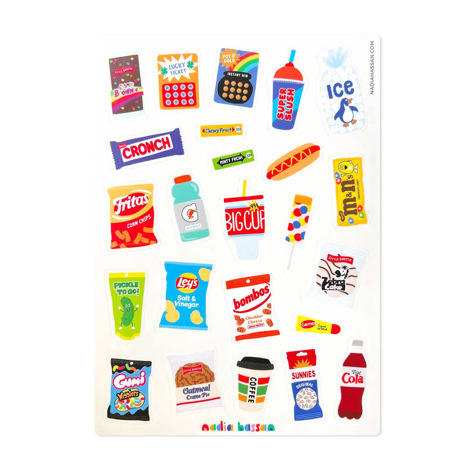 How Convenient Sticker Sheet