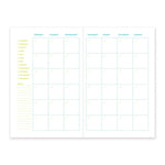 Undated Perpetual To-Go Calendar: Lemon Lime