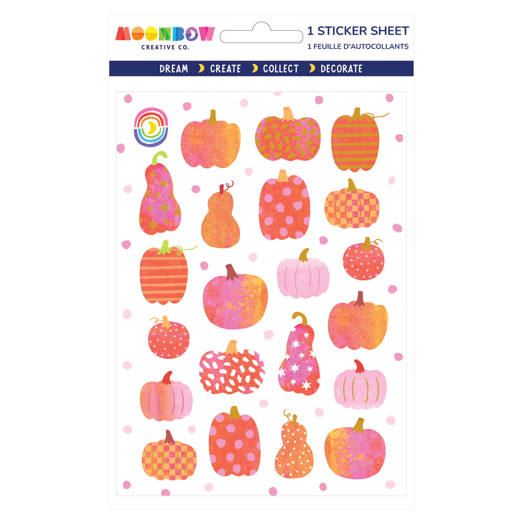 Pumpkin Parade Foil Sticker Sheet