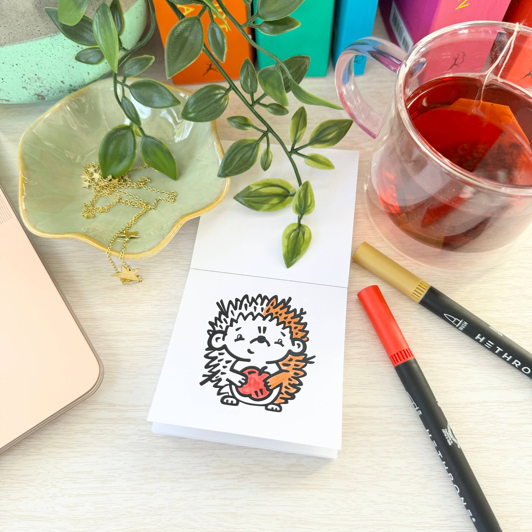 Pocket Pets Mini Coloring Book for Adults and Kids