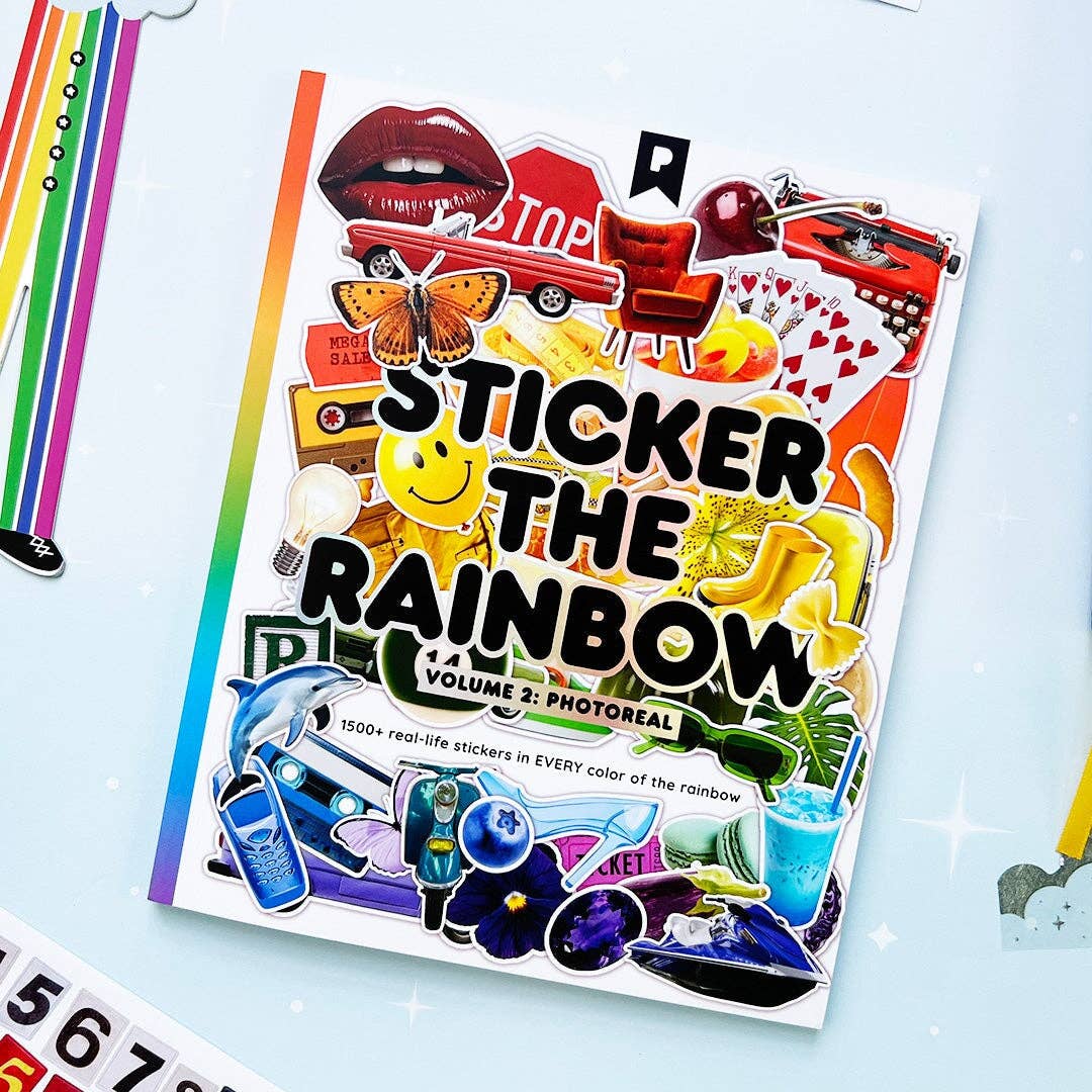 Sticker the Rainbow Book: In Real Life