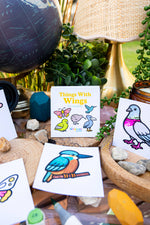 Things With Wings Mini Coloring Book