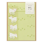 Stationery Set With Stickers- Goat