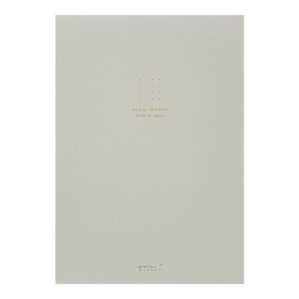 Midori A5 Paper Pad Dot Grid, Multiple Colors