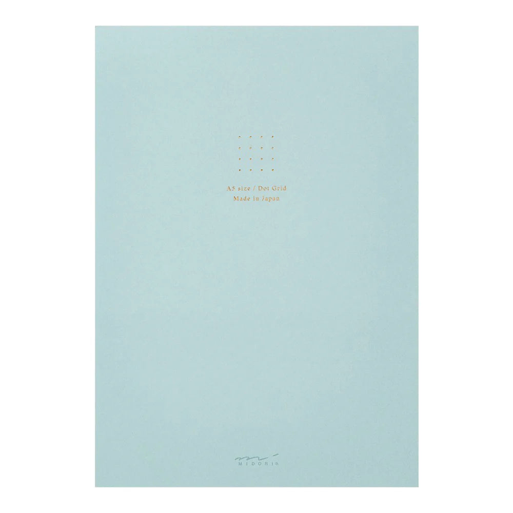 Midori A5 Paper Pad Dot Grid, Multiple Colors