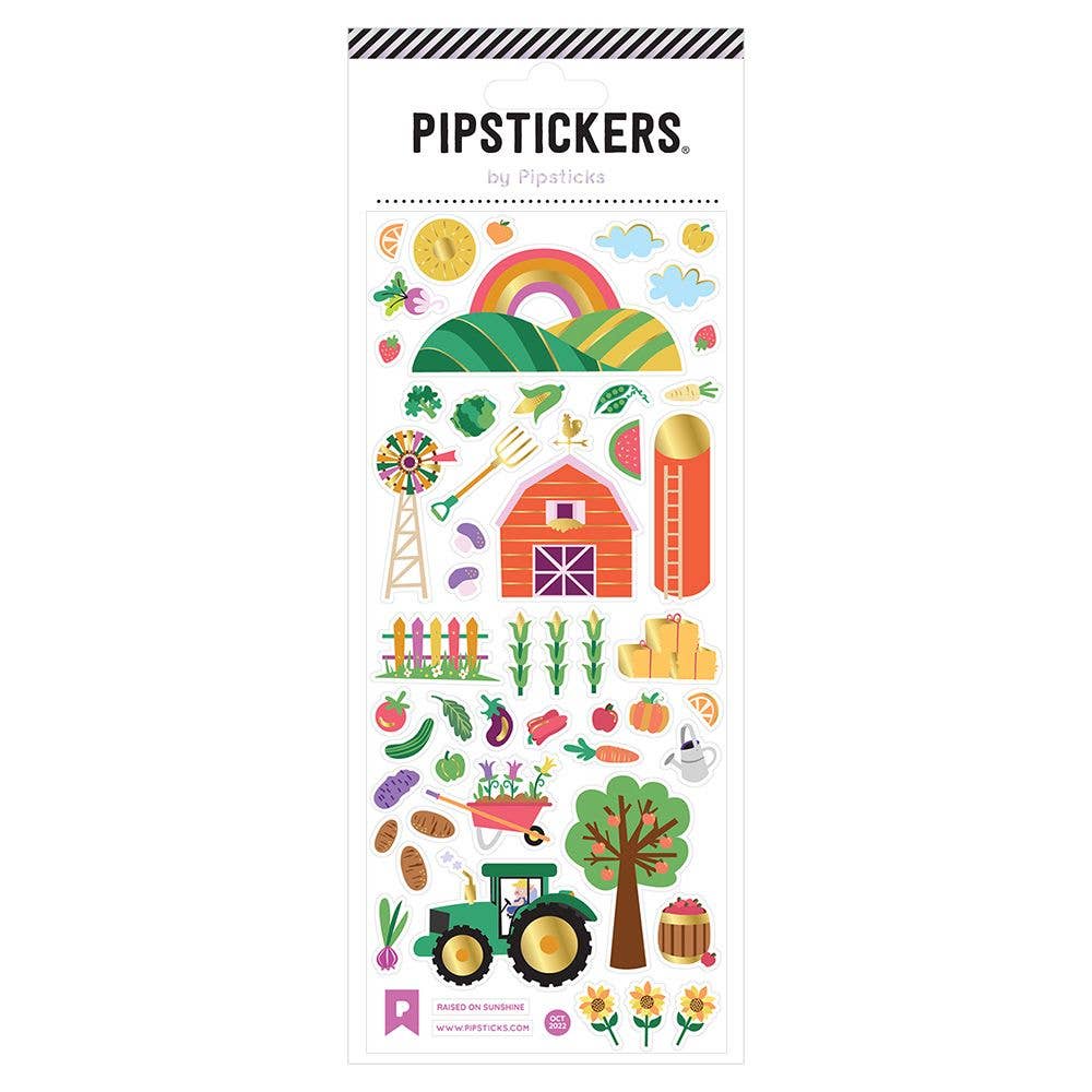 Raised On Sunshine sticker sheet