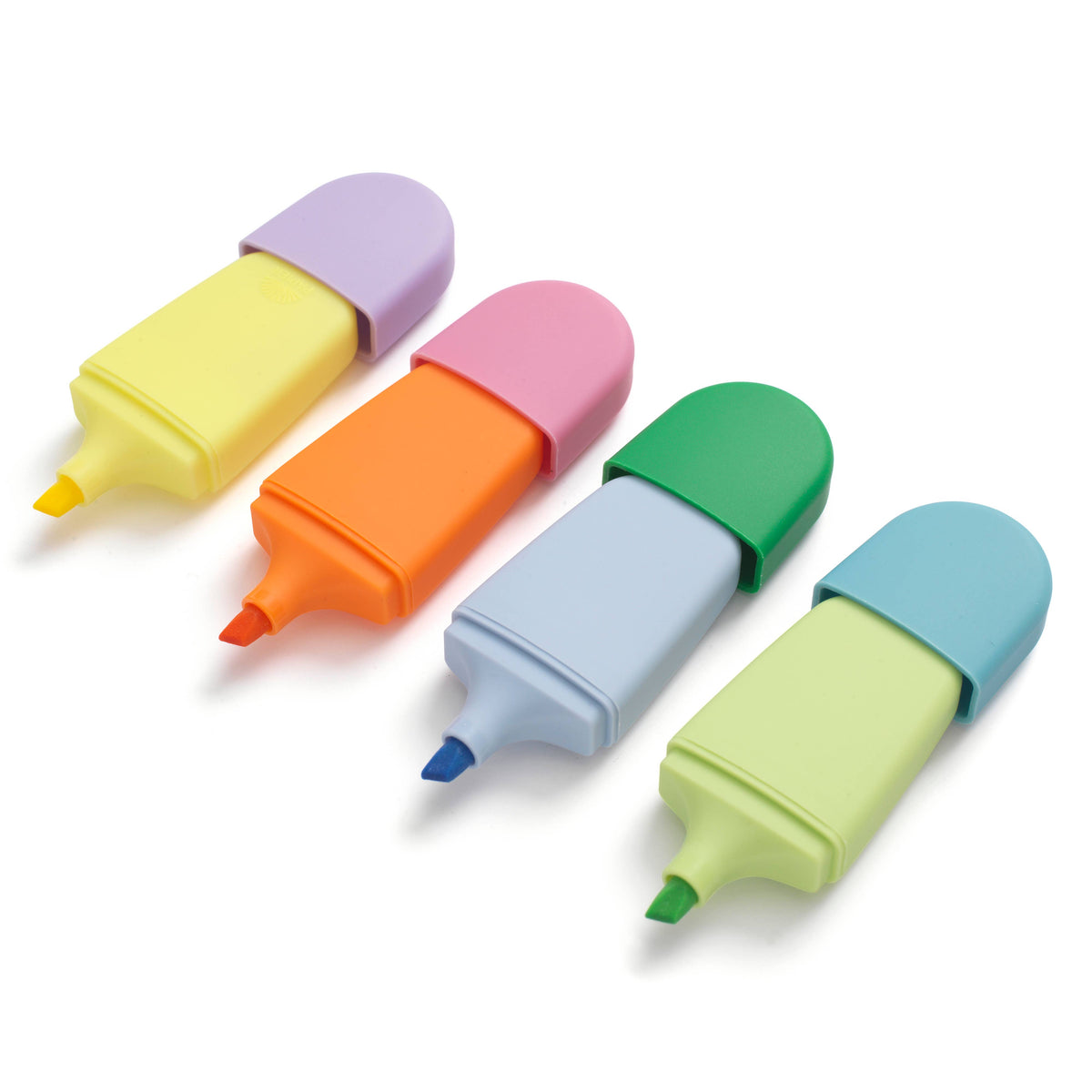 High Energy Bright Ideas Mini Highlighters Set of 4