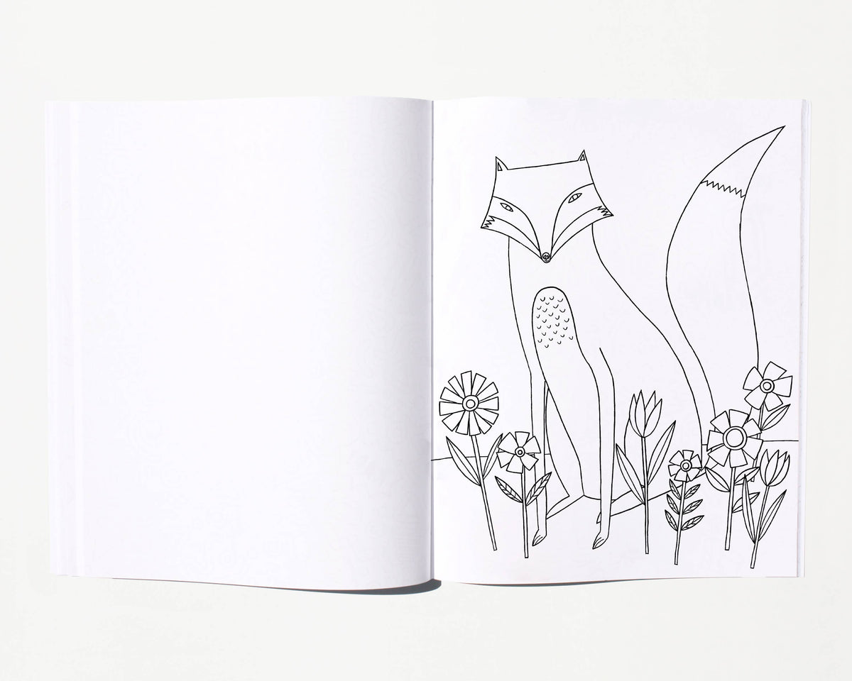 Creative Creatures - Animal Coloring Book