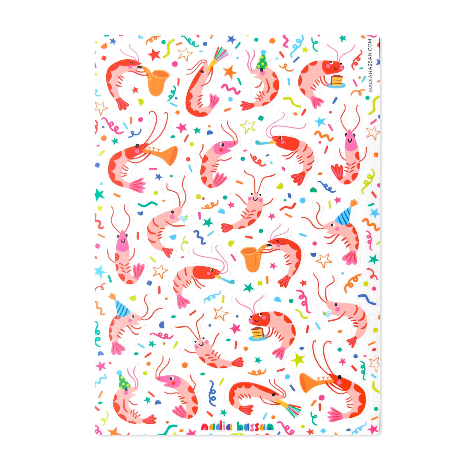Shrimp Cocktail Sticker Sheet