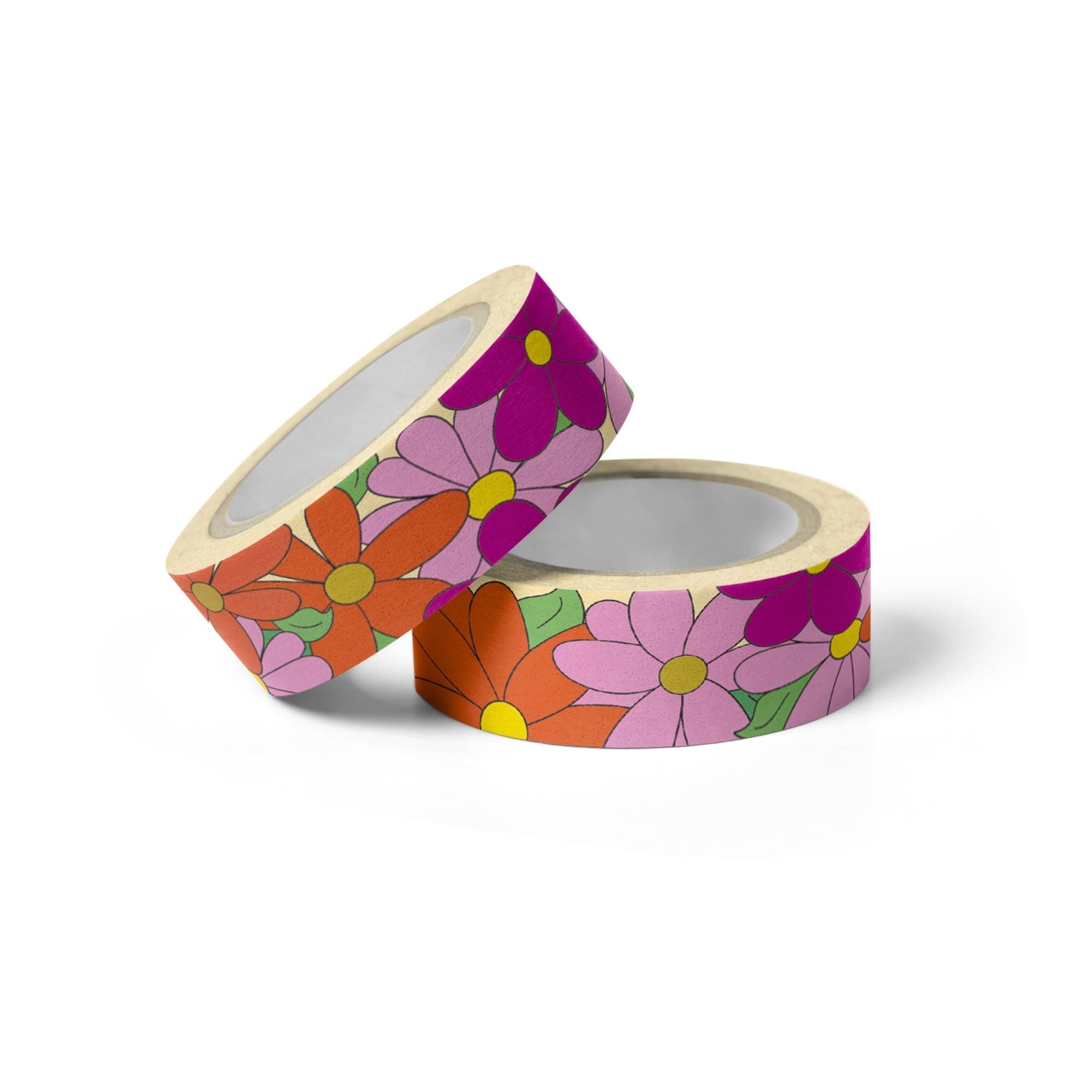 Full Bloom Frosted Glitter Washi Tape