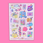 Happy Mail sticker sheet
