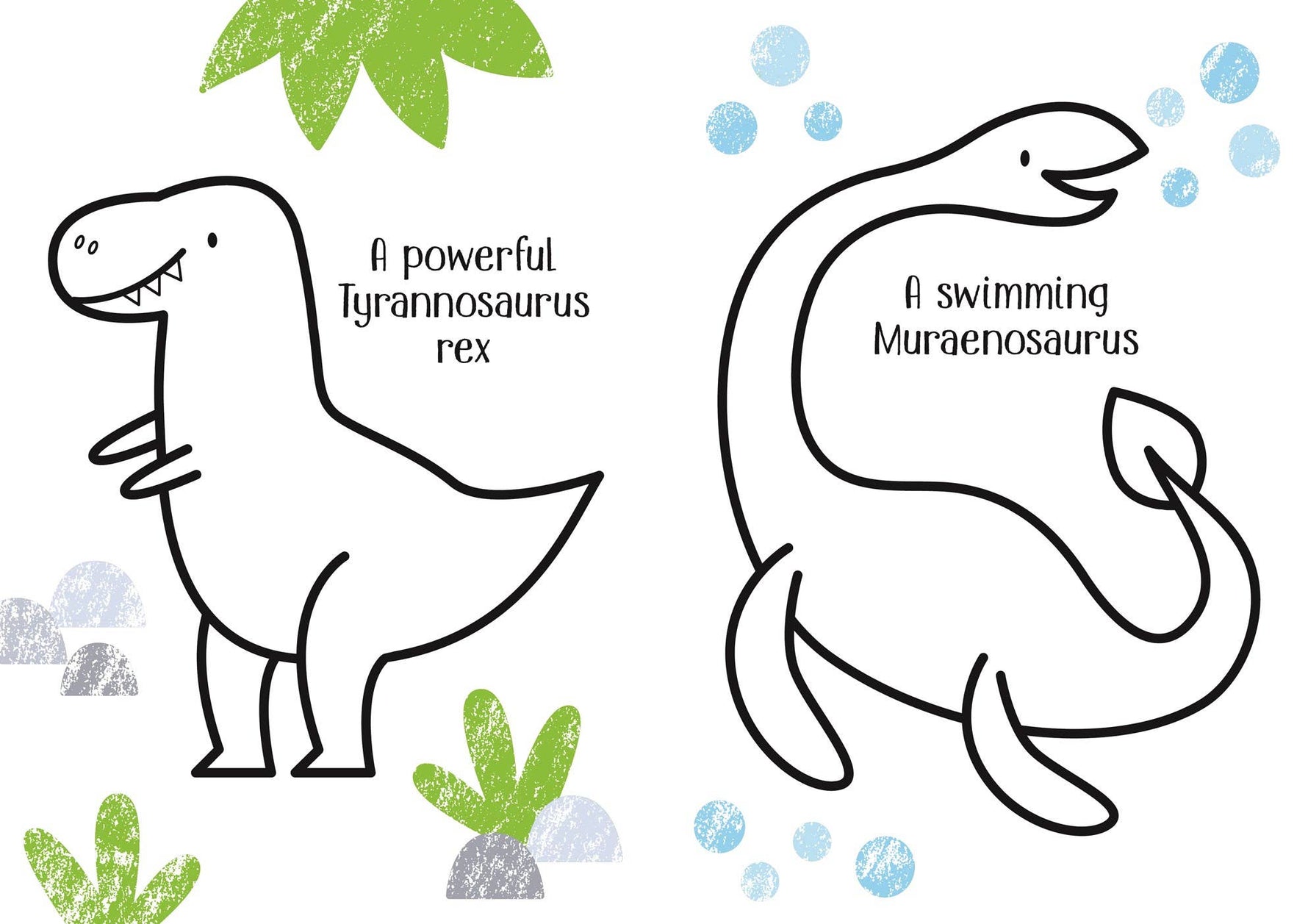 Little Coloring Book Dinosaurs