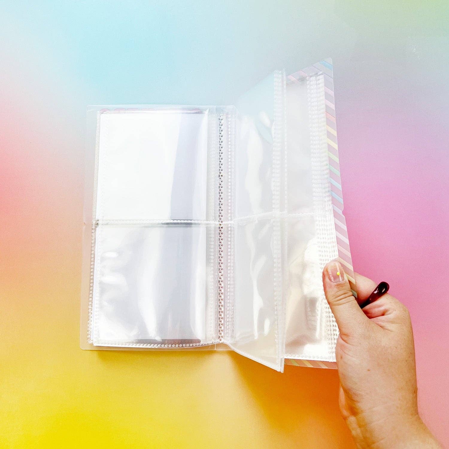 Colorful Stickers Pocket Sticker Keeper