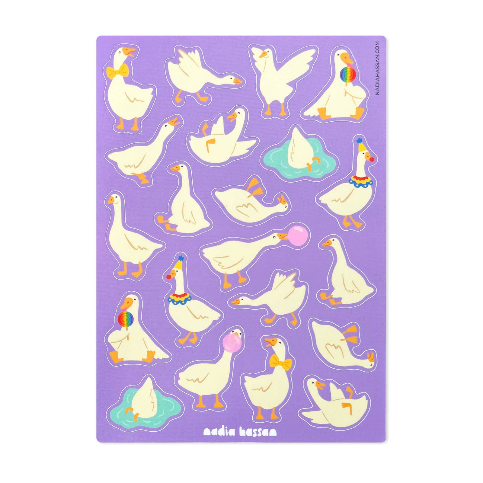 Silly Goose Sticker Sheet