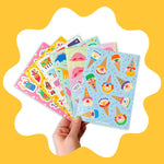 Lil' Guys monster sticker sheet