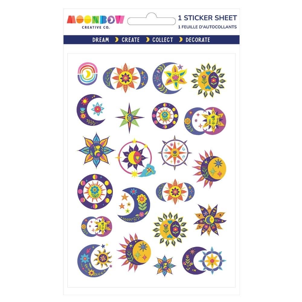 Lunar Lore Hologram Sticker Sheet