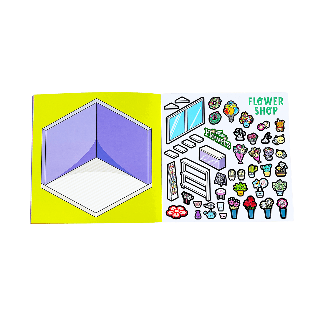 Tinytown Sticker Book