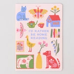 Rough Draft Notebook Set, I'd Rather Be Home Reading