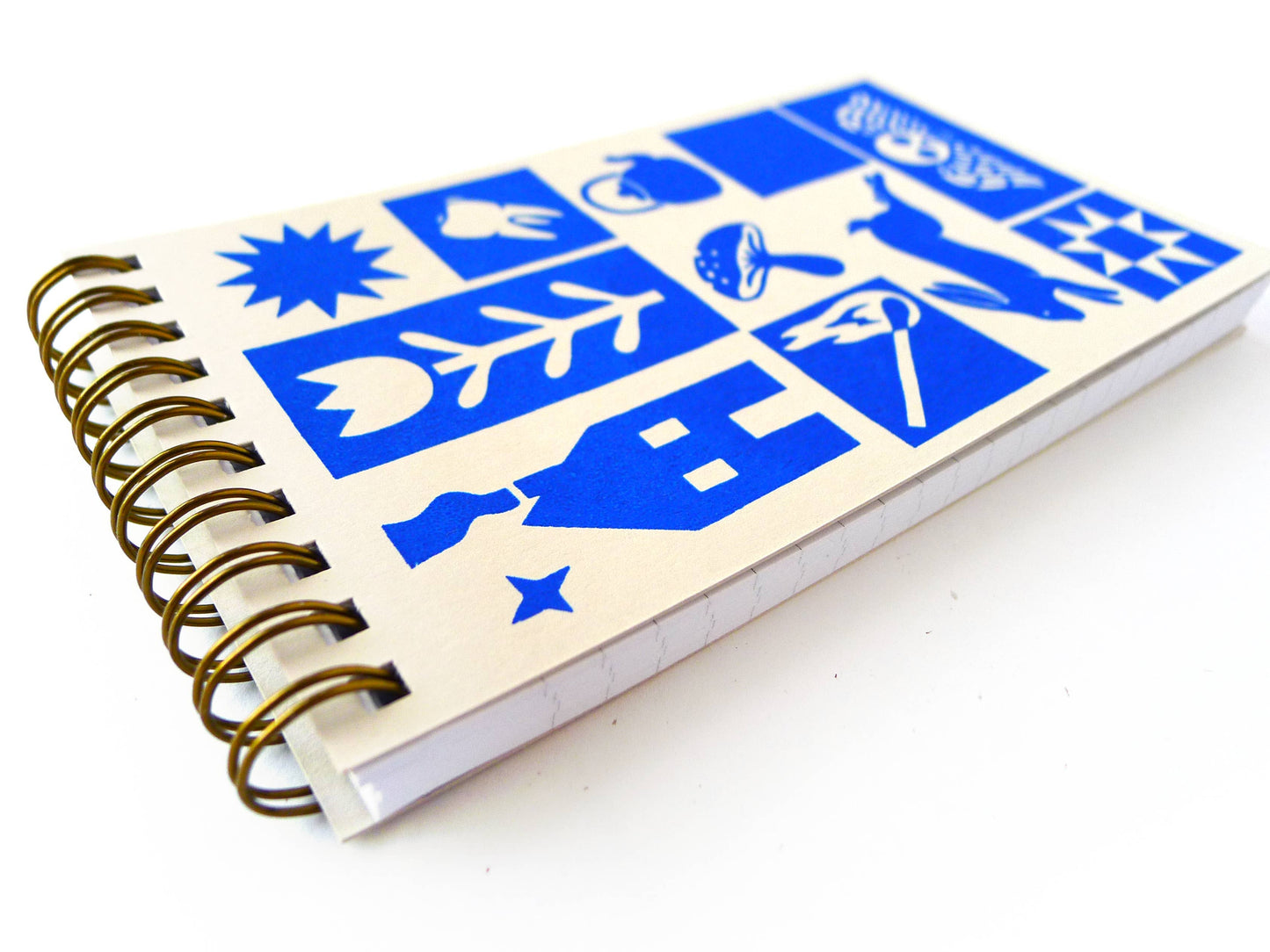 Quilt Coil Notepad: Blank