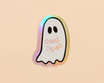 OMG Dead Holographic Vinyl Sticker