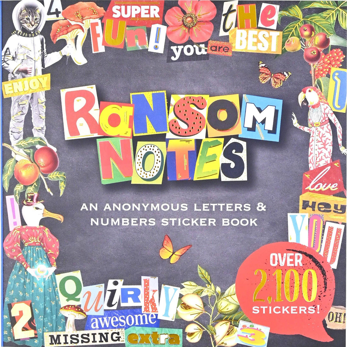 Ransom Notes Sticker Book