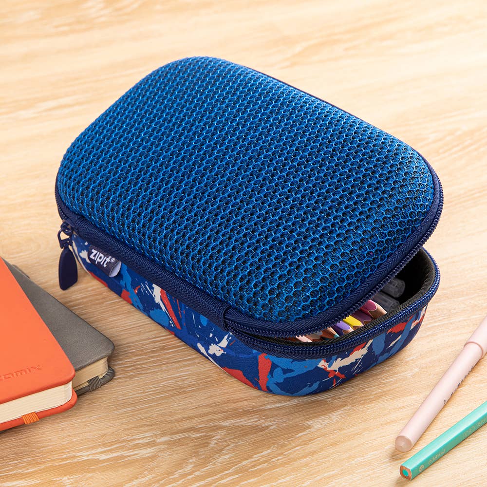 ZIPIT Colorz Storage Box, Colorful Pencil Case