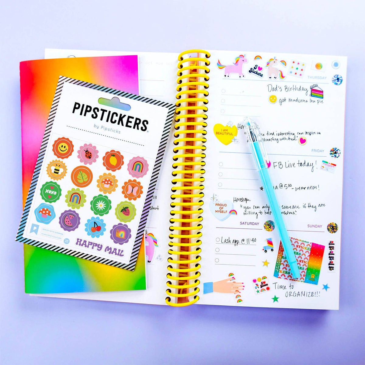 Sealed With Sunshine sticker sheet